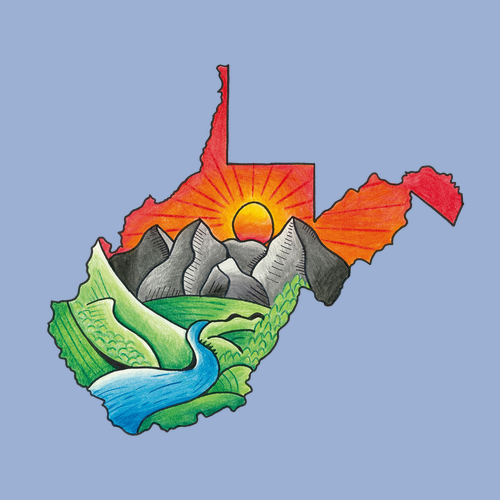 Comfort Colors Ringspun Long Sleeve Tee -- Washed Denim