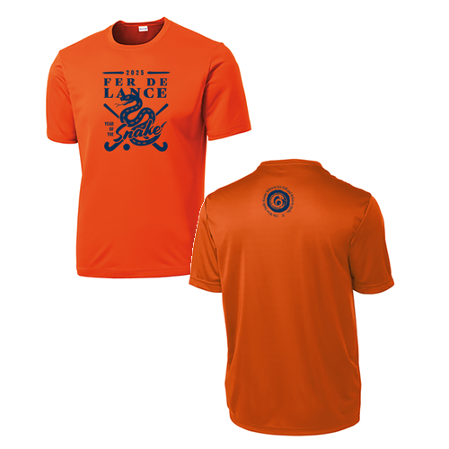 Sport Tek Competitor Wicking Tee -- Deep Orange