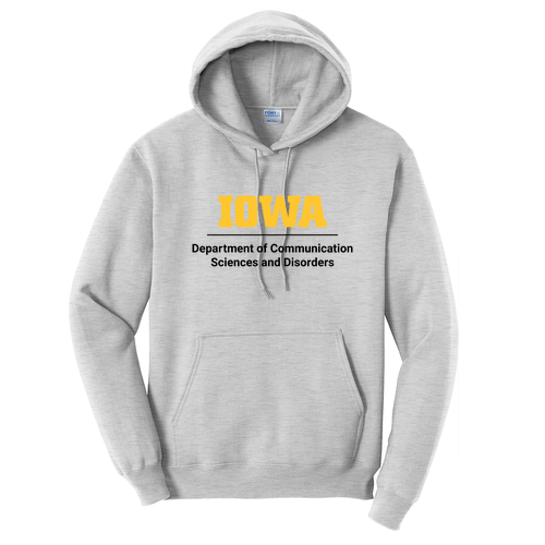 Port and Company Core Fleece Pullover Hooded Sweatshirt -- Ash