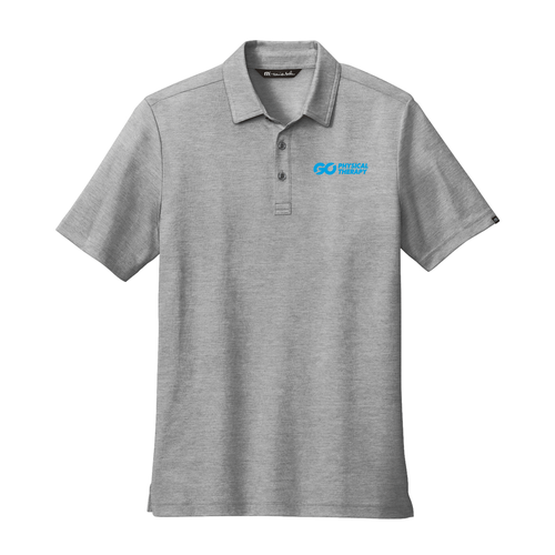 TravisMathew Oceanside Heather Polo -- Quiet Shade Grey Heather