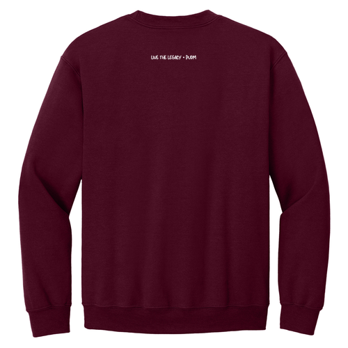 Gildan Heavy Blend Crew Neck Sweatshirt -- Maroon