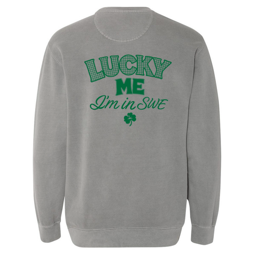 Comfort Colors Unisex Garment-Dyed Crewneck Sweatshirt -- Grey