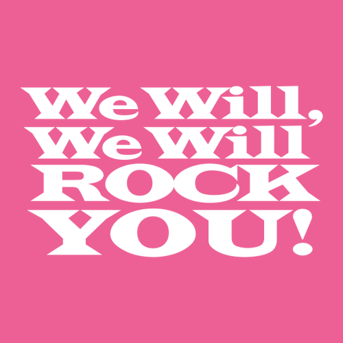 District Made Ladies Perfect Tri Racerback Tank -- Fuchsia Frost