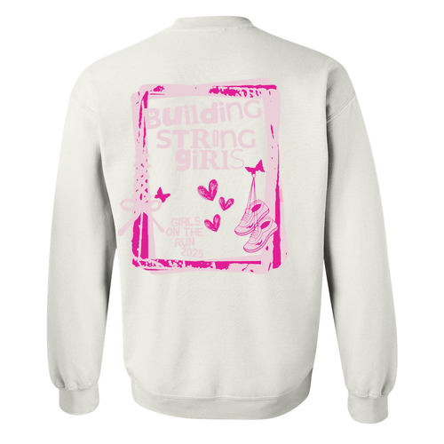 Gildan Heavy Blend Crew Neck Sweatshirt -- White