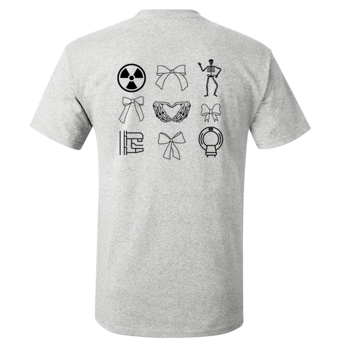 Radiation Oncology T-shirt-gray