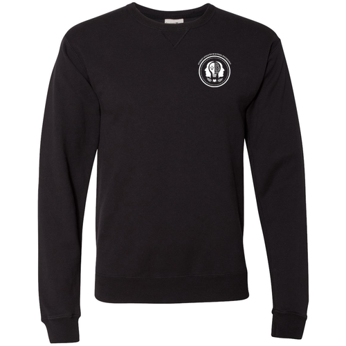 ComfortWash Unisex Crew Sweatshirt -- Black