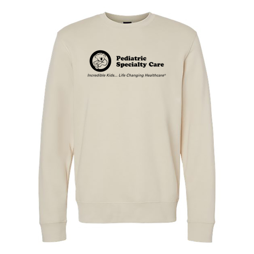 J. America BTB Fleece Crew -- Oyster