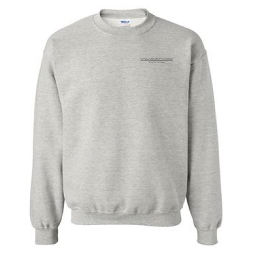 Corboy Law Center Crewneck Sweatshirt -- Ash