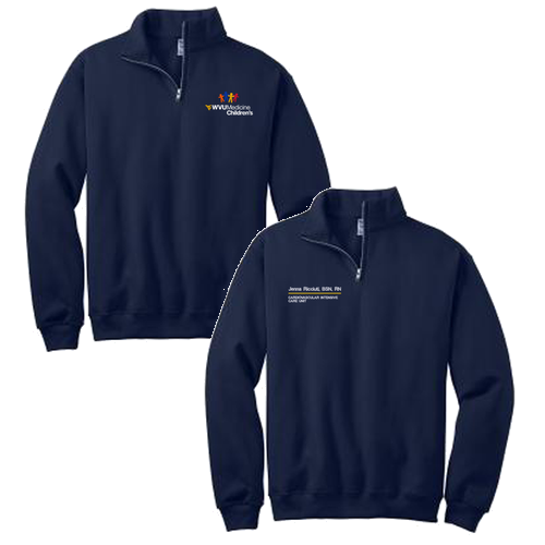 Jerzees 1/4 Zip Cadet Sweatshirt -- J Navy