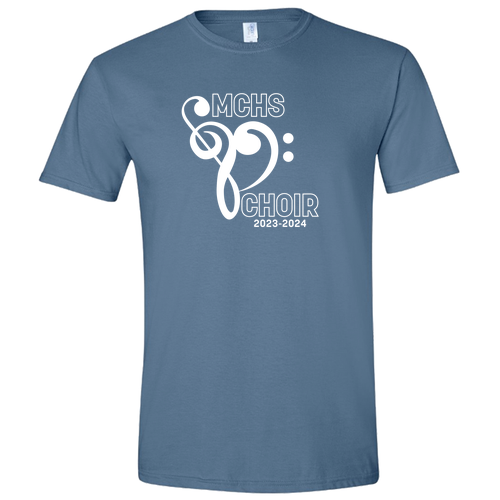 Gildan SoftStyle Fitted T-Shirt -- Indigo Blue