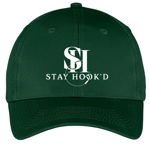 Port and Company 6-panel Twill Hat -- Hunter