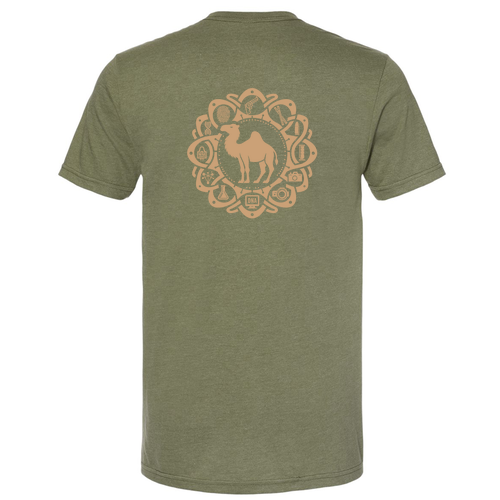 Gildan Softstyle CVC T-Shirt -- Cactus -- Camel