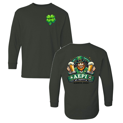 Gildan Youth Heavy Cotton Longsleeve -- Forest Green