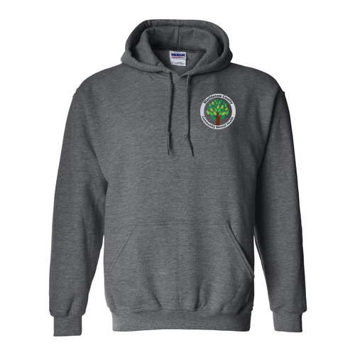 Gildan Heavy Blend Hooded Sweatshirt -- Dark Heather