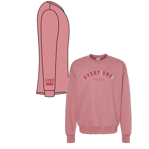 EVERY[ONE] Hanes Ultimate Crewneck -- Mauve