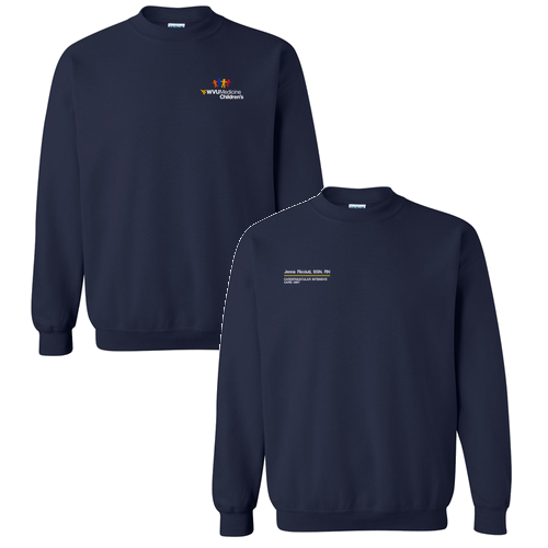 Gildan Heavy Blend Crew Neck Sweatshirt -- Navy