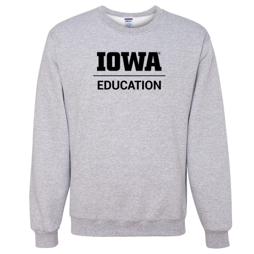 Jerzees 8 Oz., 50/50 Nublend Fleece Crew -- Ash