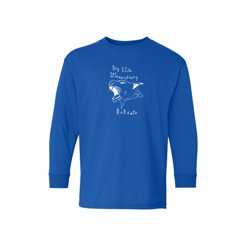 Gildan Youth Heavy Cotton Longsleeve -- Royal