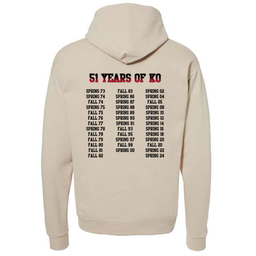 Hanes 7.8 Oz., 50/50 Comfort Blend Fleece Pullover Hood Adult -- Sand