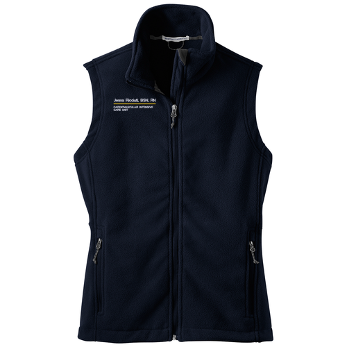 Port Authority Ladies Value Fleece Vest -- True Navy