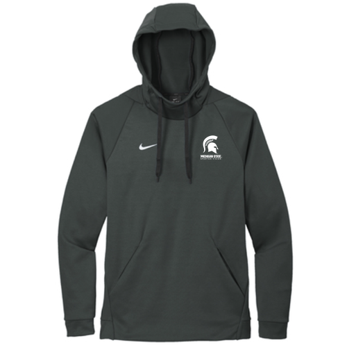 Nike Therma-Fit Pullover Fleece Hoodie -- Team Anthracite