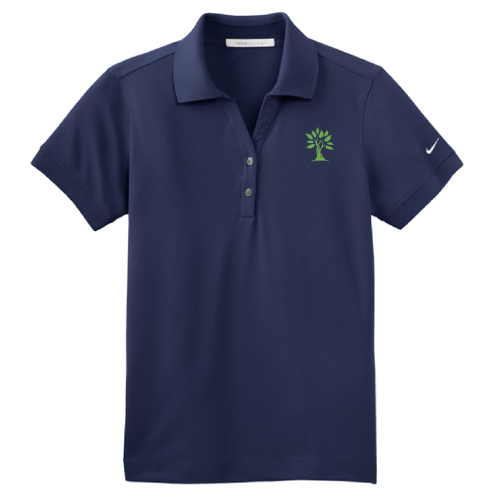 Nike Golf Ladies Dri-Fit Classic Polo -- Midnight Navy Embroidered