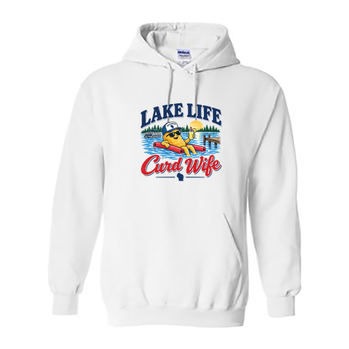 Gildan Heavy Blend Hooded Sweatshirt -- White