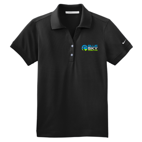 Nike Golf Ladies Dri-Fit Classic Polo -- Black