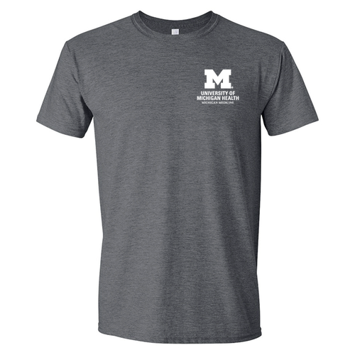 Mens/Unisex Gildan SoftStyle T-Shirt -- Dark Heather