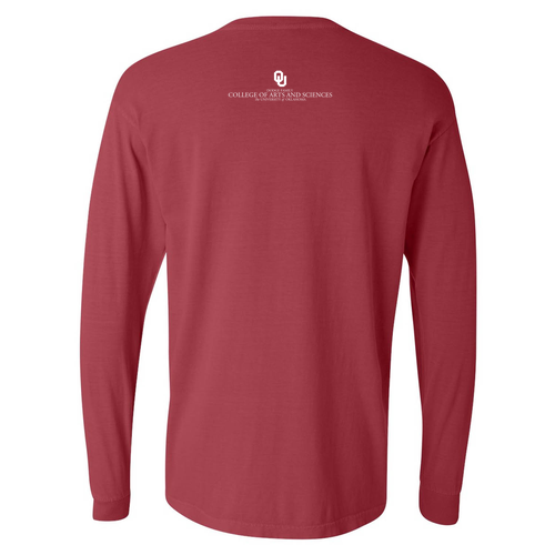 Comfort Colors Ringspun Long Sleeve Tee -- Crimson