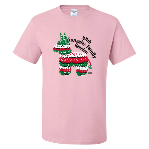 Jerzees Heavyweight 50/50 Adult T-Shirt -- Classic Pink