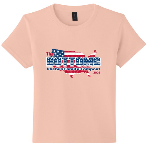 Gildan Softstyle Youth CVC T-Shirt -- Dusty Rose