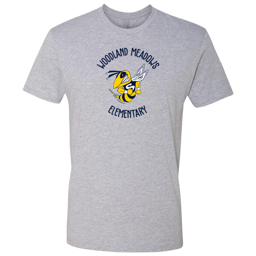 Next Level Soft Fitted Cotton Tee -- Heather Grey