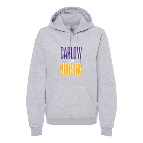 Gildan Adult Softstyle Fleece Pullover Hooded Sweatshirt -- Sport Grey