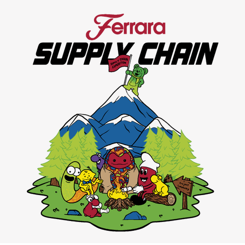 Supply Chain Expedition 2025 -- White Short Long Tee