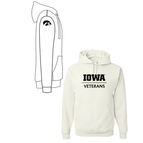 Jerzees 8 oz 50/50 Nublend Adult Hooded Sweatshirt -- White