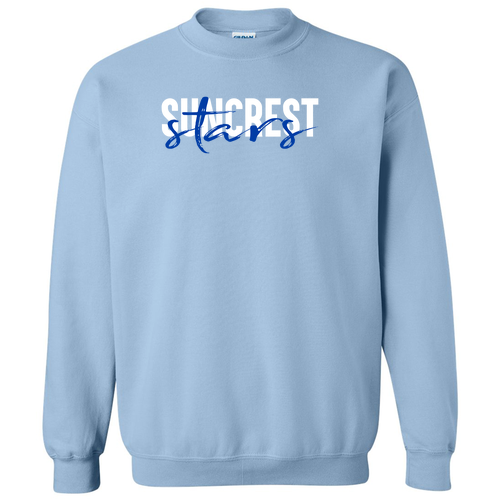 Gildan Heavy Blend Crew Neck Sweatshirt -- Light Blue