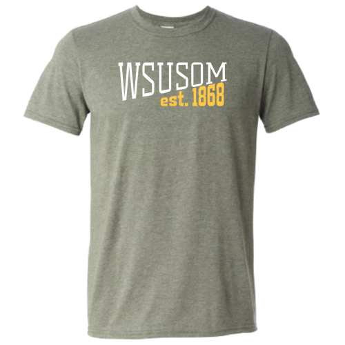 Gildan SoftStyle T -- Heather Military Green
