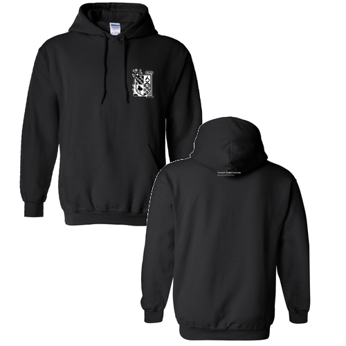 Gildan Heavy Blend Hooded Sweatshirt -- Black