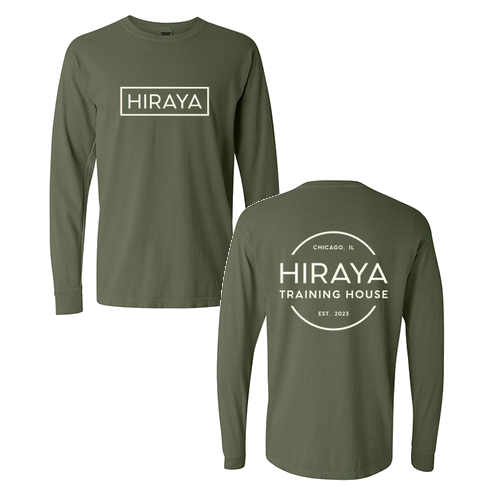 Hiraya Classic Logo Long Sleeve Tee -- Hemp