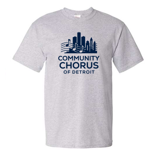 Hanes Essential ComfortSoft Short Sleeve Tee -- Light Steel