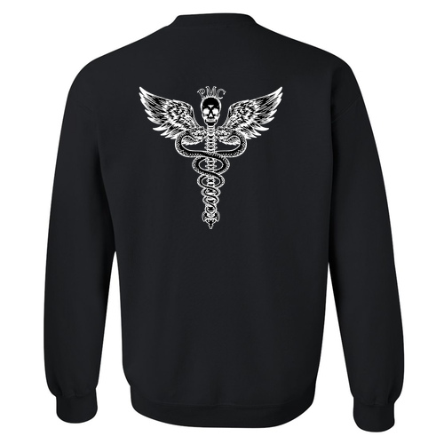 Gildan Heavy Blend Crew Neck Sweatshirt -- Black