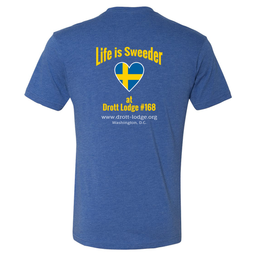 Next Level Mens TriBlend Tee -- Vintage Royal