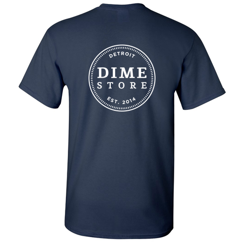 Gildan Heavy Cotton Basic T-Shirt -- Navy