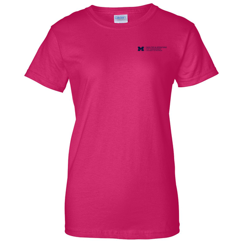 Gildan Ultra Cotton Ladies Basic T-Shirt -- Heliconia, $10