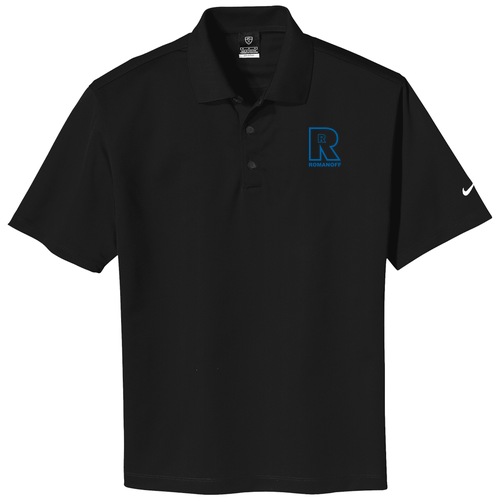 Nike Golf Tech Basic Dri Fit Polo -- Black -- Romanoff