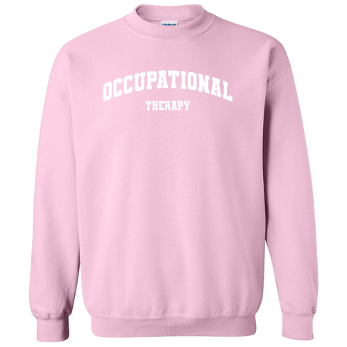 Gildan Heavy Blend Crew Neck Sweatshirt -- Light Pink