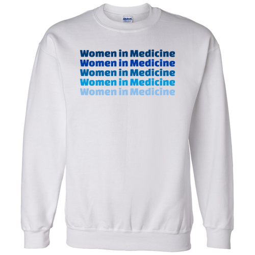 Gildan DryBlend Crew Neck Sweatshirt -- White