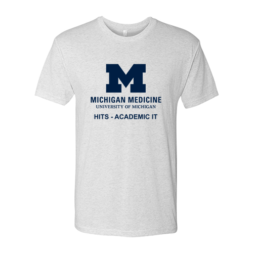 Next Level Soft Fitted Triblend Tee -- Heather White