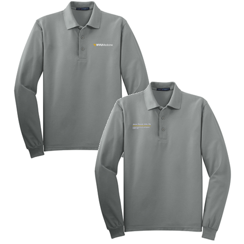 Port Authority Long Sleeve Sport Shirt -- Cool Grey